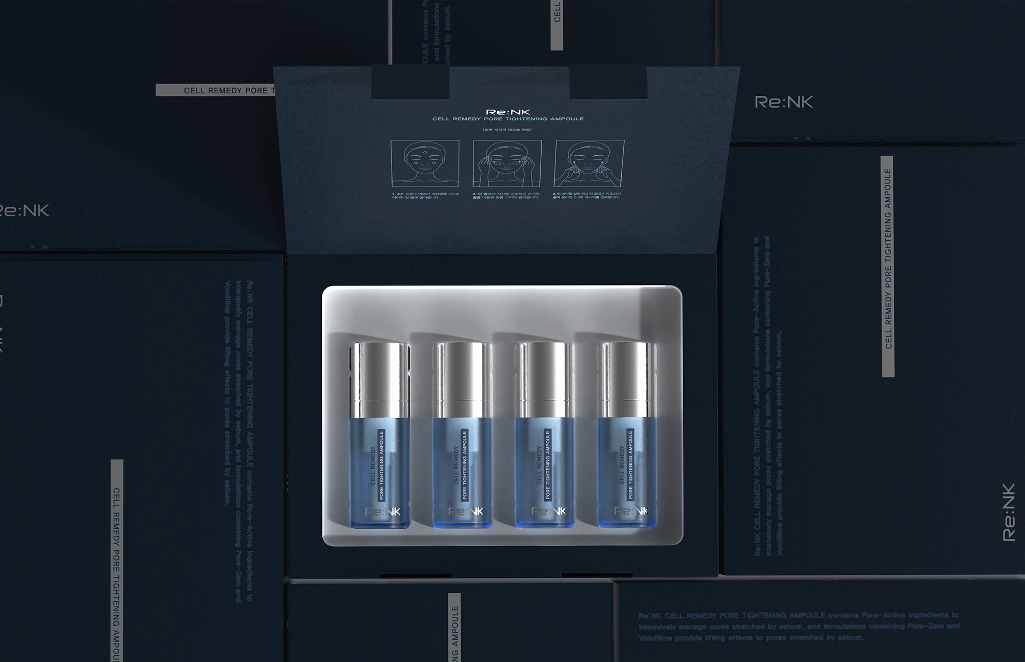 Coway Re:NK Pore Ampoule Package Design — 7