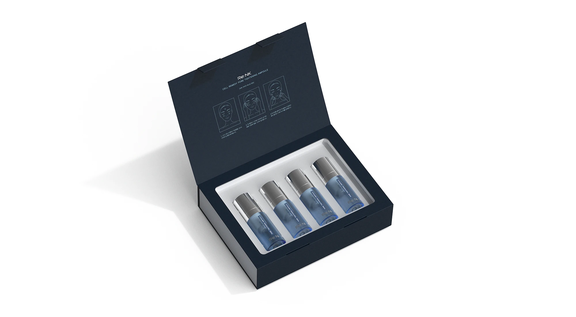 Coway Re:NK Pore Ampoule Package Design — 9