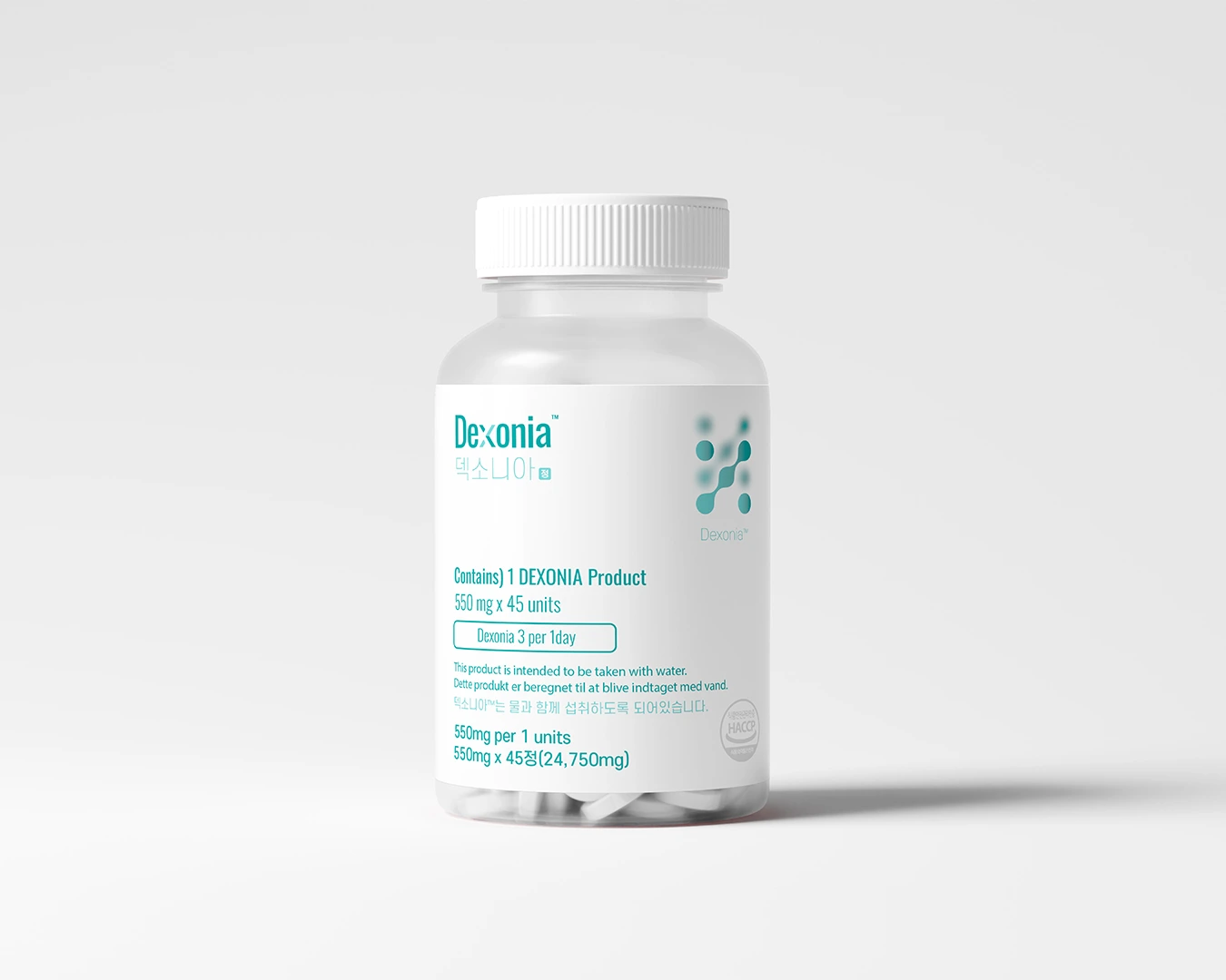 Dexonia - Medical Dietary Supplement Packaging