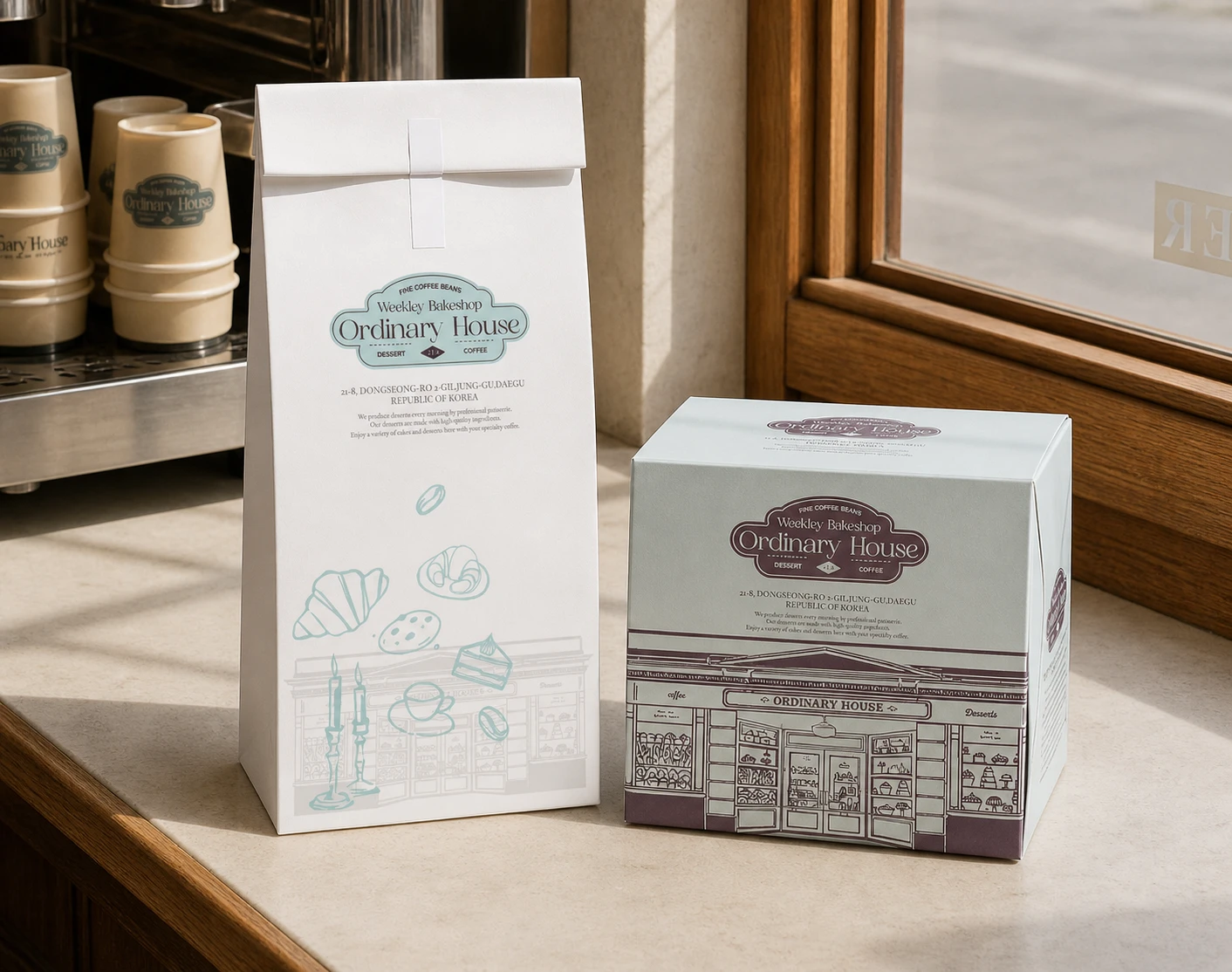 Ordinary Café Package Design