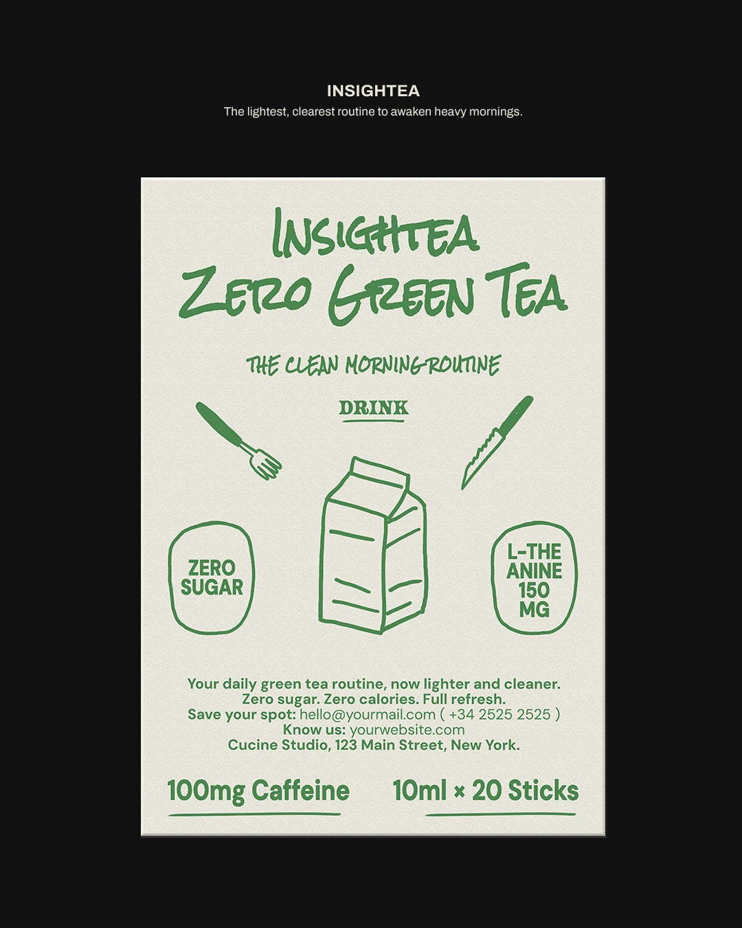 Insightea - Zero Green Tea Inner Beauty Package — 2